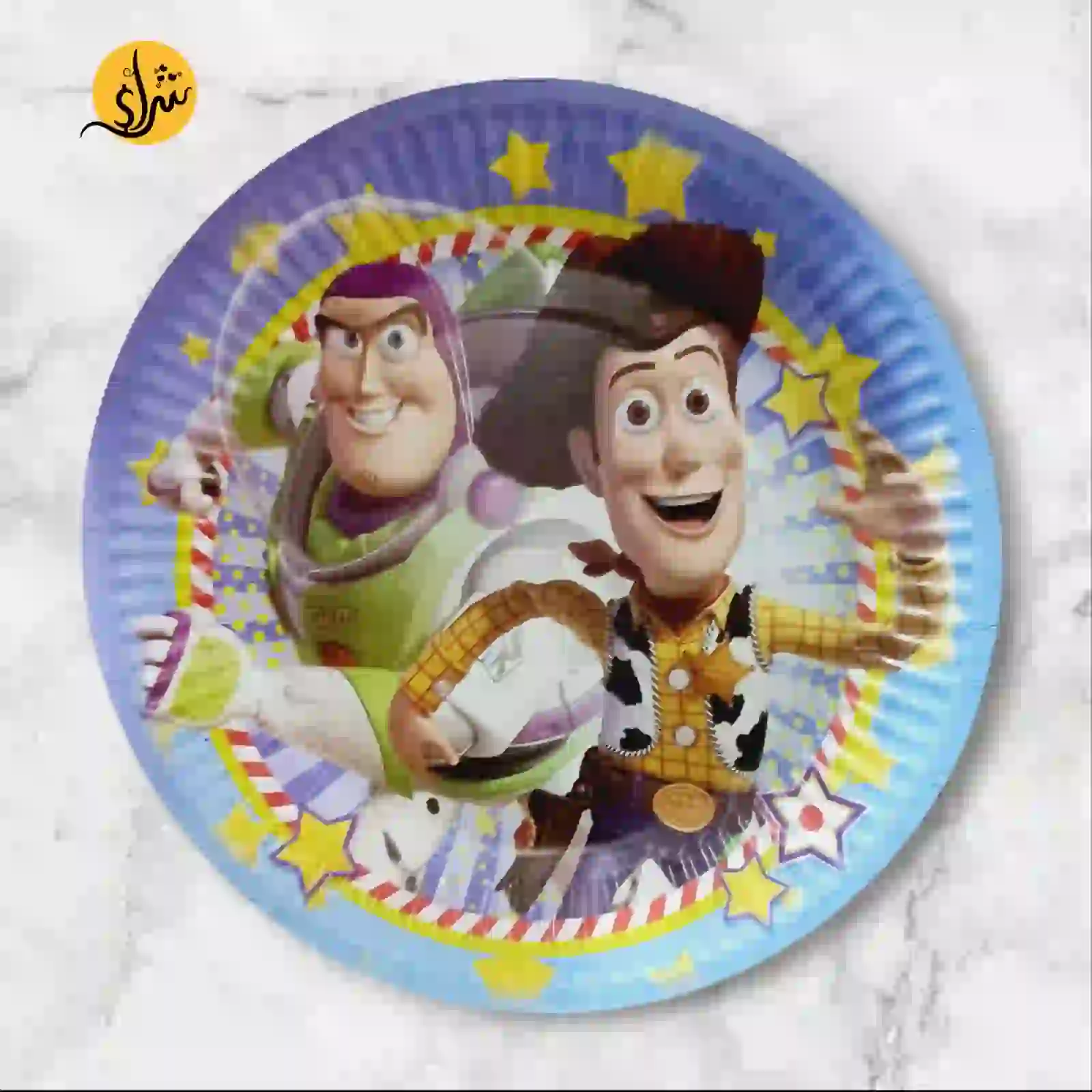 Toy Story-themed Plates – 10 Pieces